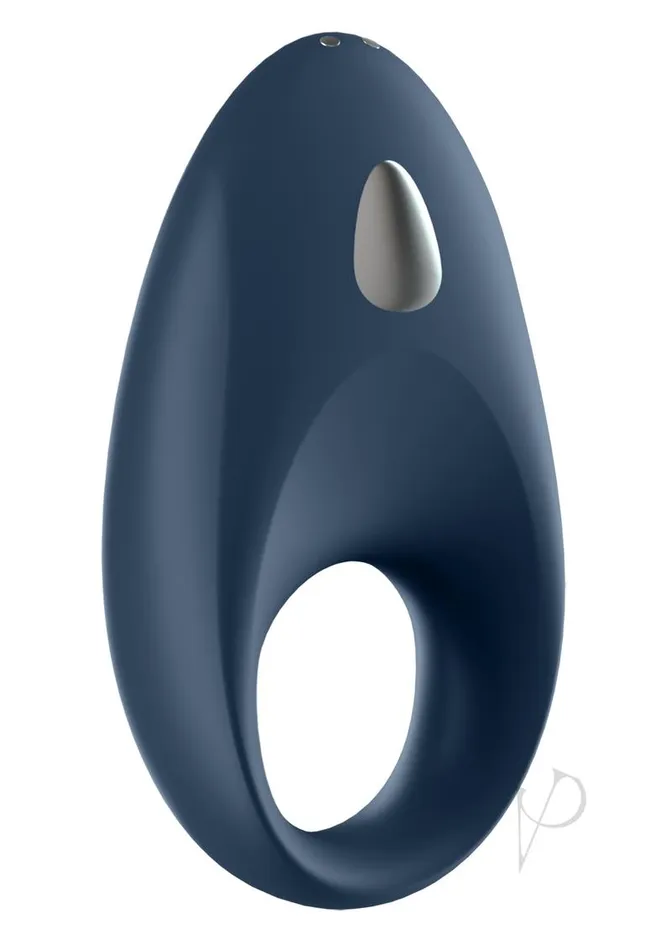 Satisfyer Vibrators Satisfyer Mighty One Rechargeable Silicone Couples Ring Blue Satisfyer Vibrators Satisfyer Mighty One Rechargeable Silicone Couples Ring Blue
