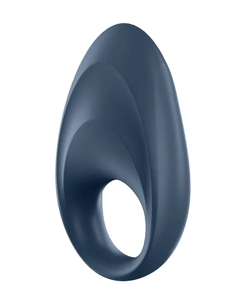 Satisfyer Vibrators Satisfyer Mighty One Rechargeable Silicone Couples Ring Blue Satisfyer Vibrators Satisfyer Mighty One Rechargeable Silicone Couples Ring Blue