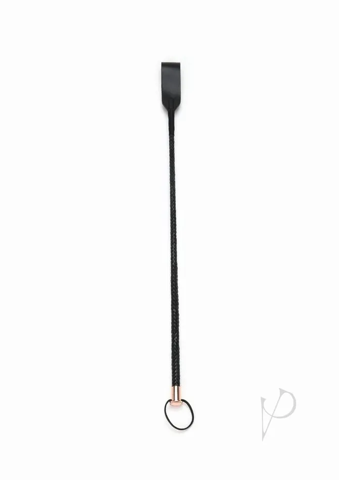 Secret Kisses Vibrators Secret Kisses Riding Crop BlackRose Gold