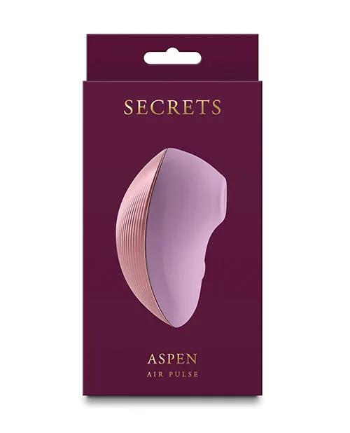 Secrets Female Sex Toys Secrets Aspen Rechargeable Silicone Clitoral Stimulator Lavender Secrets Female Sex Toys Secrets Aspen Rechargeable Silicone Clitoral Stimulator Lavender