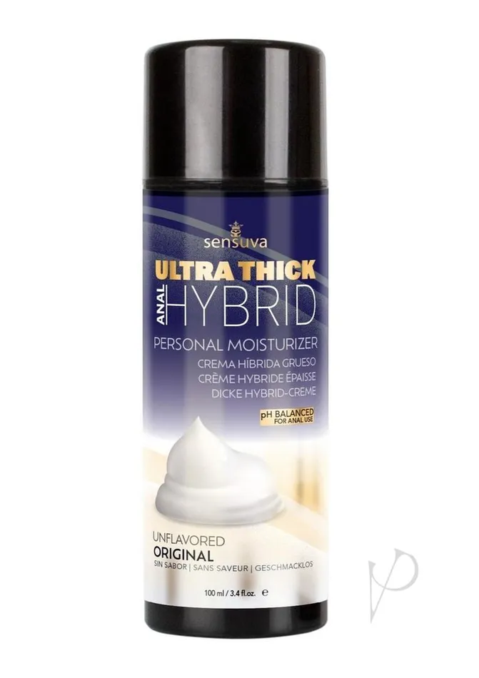 Sensuva Lubricants Anal Sensuva UltraThick Anal Hybrid Lubricant Original Unflavored 34oz Sensuva Lubricants Anal Sensuva UltraThick Anal Hybrid Lubricant Original Unflavored 34oz