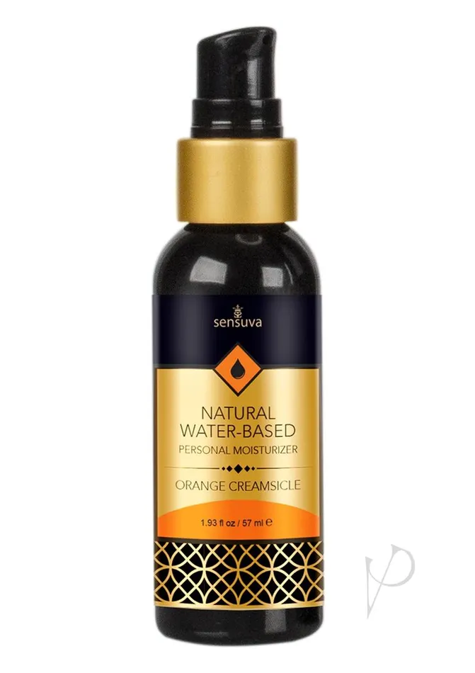 Sensuva Lubricants Sexual Health Wellbeing Sensuva Natural Water Based Orange Creamsicle Flavored Lubricant 193oz Sensuva Lubricants Sexual Health Wellbeing Sensuva Natural Water Based Orange Creamsicle Flavored Lubricant 193oz