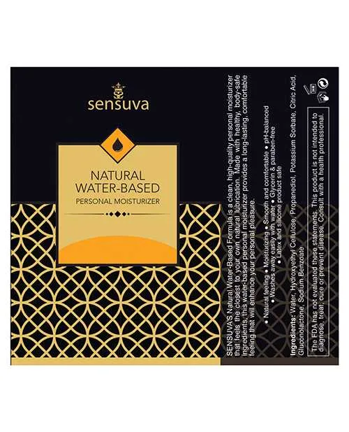 Sensuva Vibrators Sensuva Natural Water Based Personal Moisturizer 193 oz Butter Rum Sensuva Vibrators Sensuva Natural Water Based Personal Moisturizer 193 oz Butter Rum