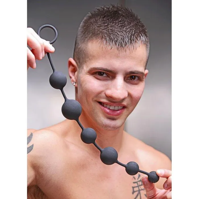 Serpent 6 Silicone Anal Beads Master Series Male Sex Toys