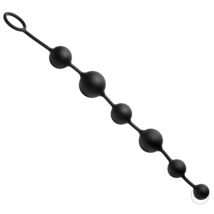 Serpent 6 Silicone Anal Beads Master Series Male Sex Toys