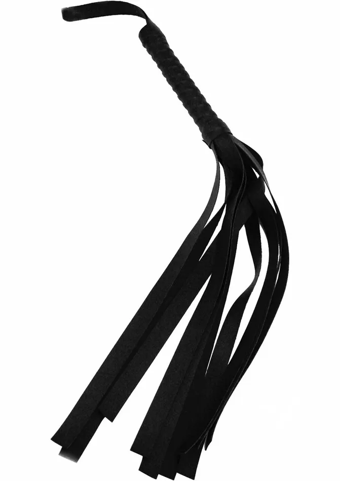Sex And Mischief Couples Sex and Mischief Faux Leather Flogger Black Sex And Mischief Couples Sex and Mischief Faux Leather Flogger Black