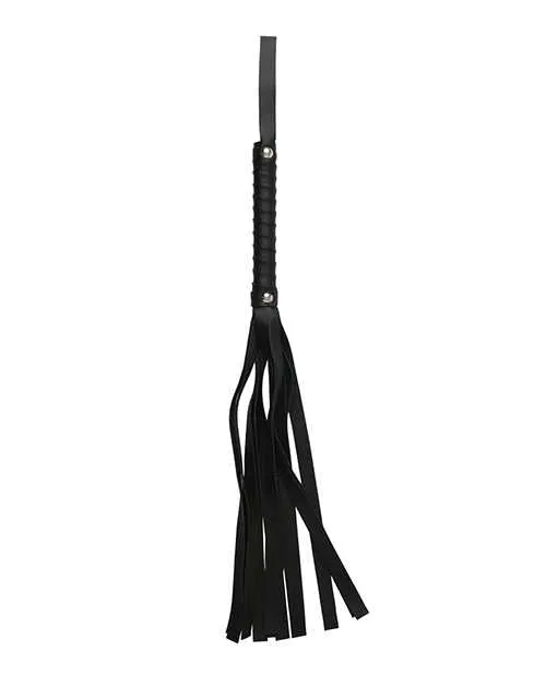 Sex And Mischief Couples Sex and Mischief Faux Leather Flogger Black Sex And Mischief Couples Sex and Mischief Faux Leather Flogger Black