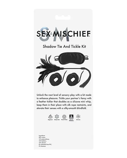 Sex And Mischief Couples Shadow Tie and Tickle Kit Sex And Mischief Couples Shadow Tie and Tickle Kit