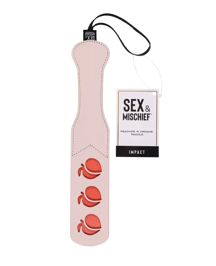 Sex and Mischief Peaches n CreaMe Paddle IvoryOrange Sex And Mischief Couples