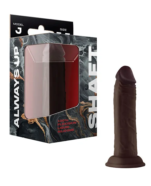 Shaft Dildos Shaft Model J Flexskin Liquid Silicone 55 Dong Mahogany