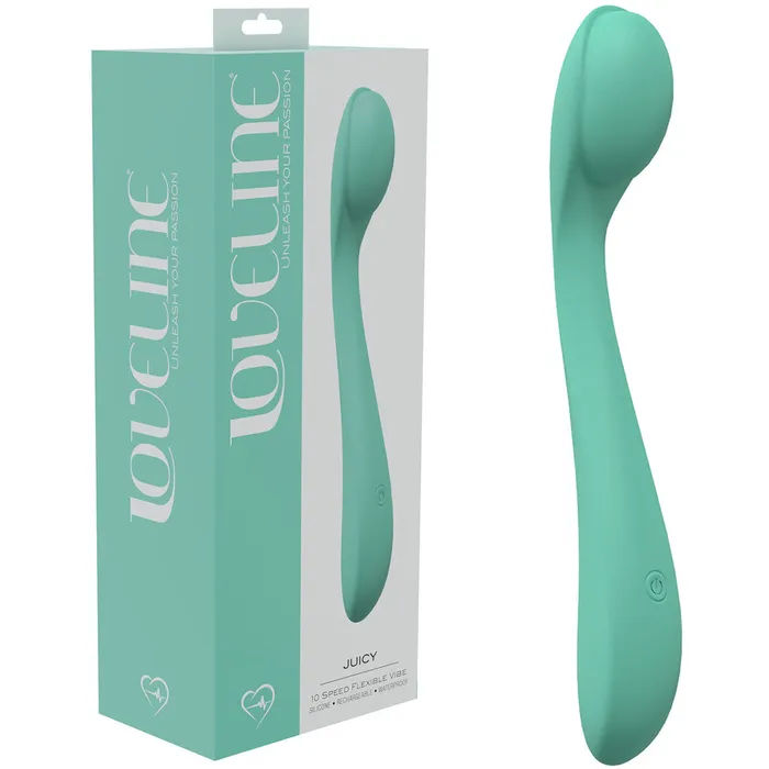 Shots Toys Vibrators Loveline Juicy Green GSpot Vibrator