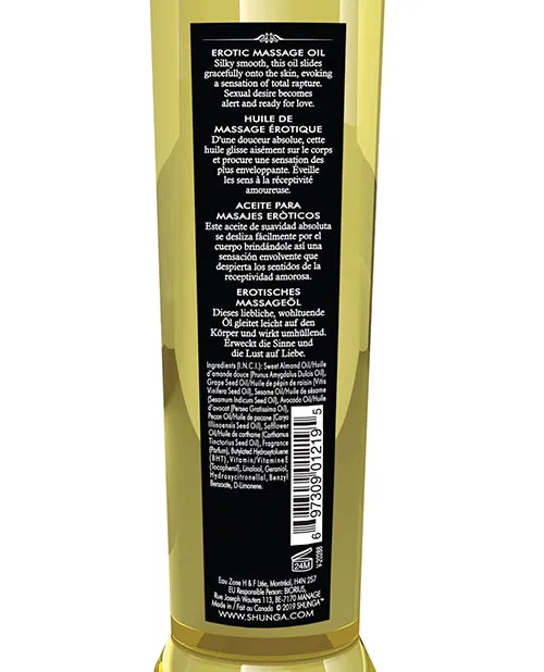 Shunga Couples Shunga Massage Oil 8 oz Midnight Flower