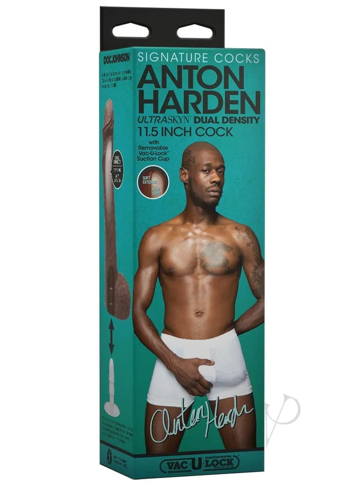 Signature Cocks Signature Cocks Ultraskyn Anton Harden Dildo 11in Chocolate Dildos Signature Cocks Signature Cocks Ultraskyn Anton Harden Dildo 11in Chocolate Dildos