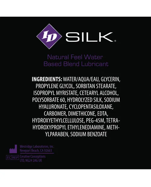Silk Lubricants ID Silk Hybrid Lubricant 1oz