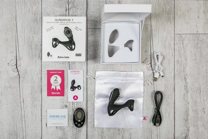 SimpleeDiscreet Gladiator Remote Control Cock Ring Male Sex Toys