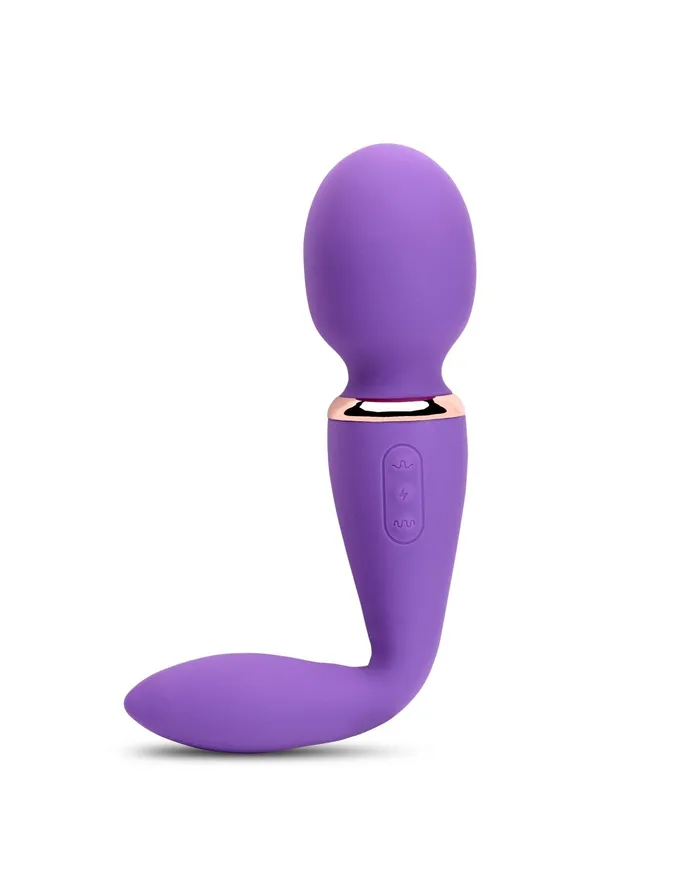 SimpleeDiscreet Vibrators Sensual Alluvion Wand Purple