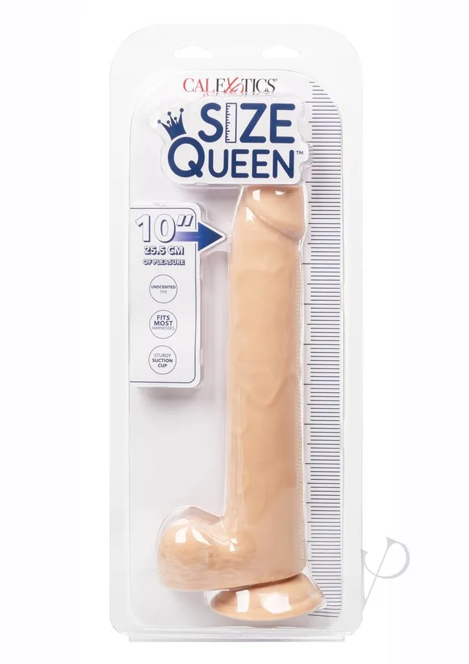 Size Queen Dildo 10in Vanilla Size Queen Dildos