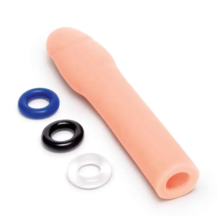 Size Up Realistic 2 Inch Penis Extender Xgen Products Male Sex Toys