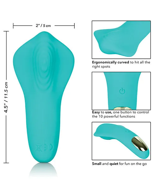 Slay Female Sex Toys Slay Pleaser Silicone rechargeable Massager Green