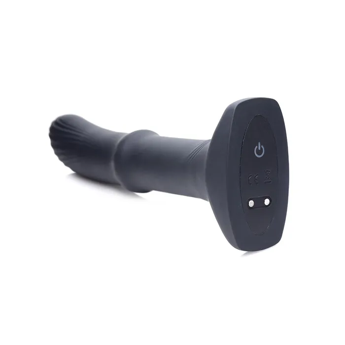 Sliding Shaft Silicone Anal Vibrating Plug Thunderplugs Anal