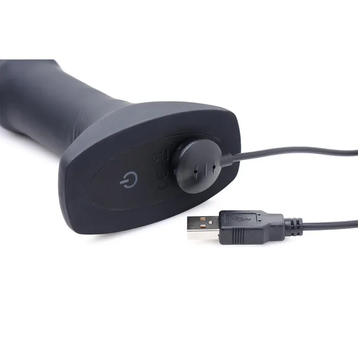 Sliding Shaft Silicone Anal Vibrating Plug Thunderplugs Anal