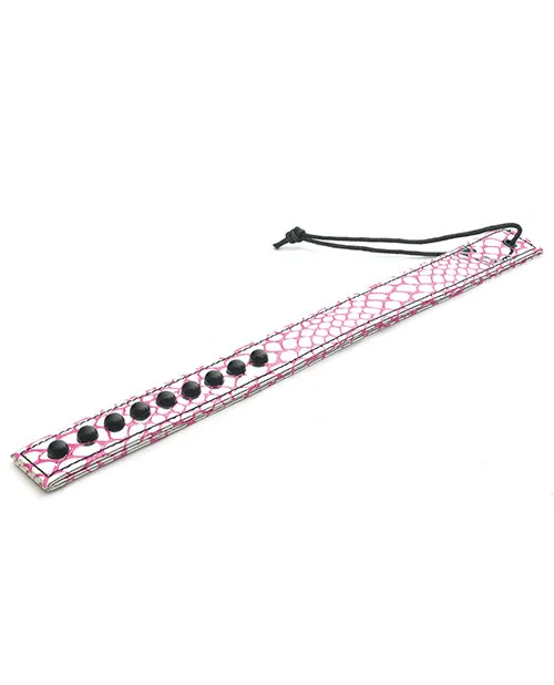 Spartacus Faux Leather Paddle Pink Spartacus Vibrators
