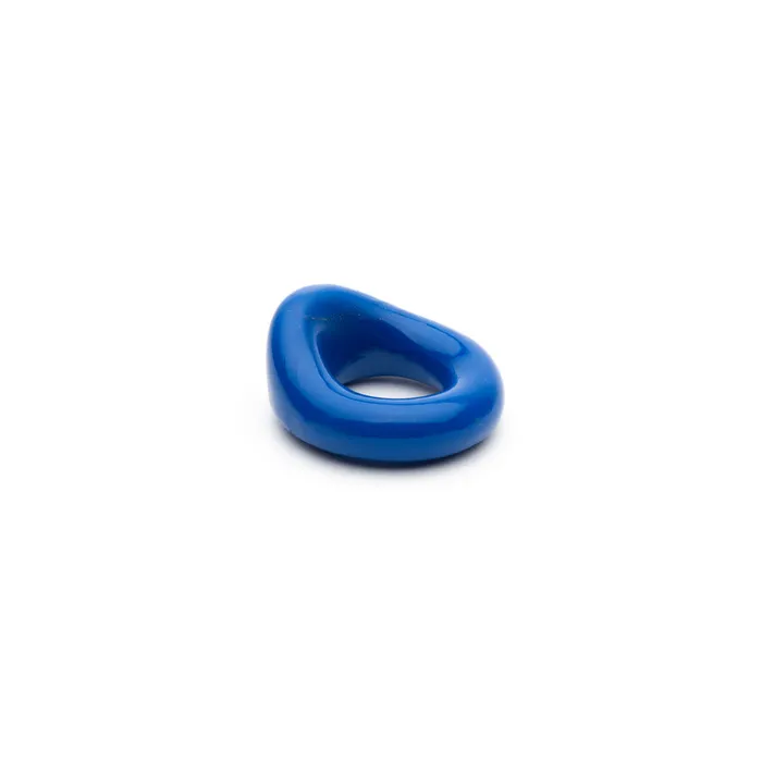 Sport Fucker Wedge Rubber Cock Ring Blue Sport Fucker Male Sex Toys