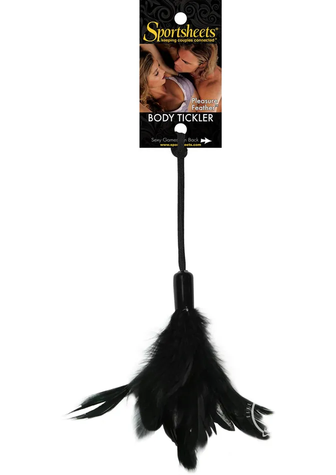 Sportsheets Pleasure Feather Black Sportsheets Anal