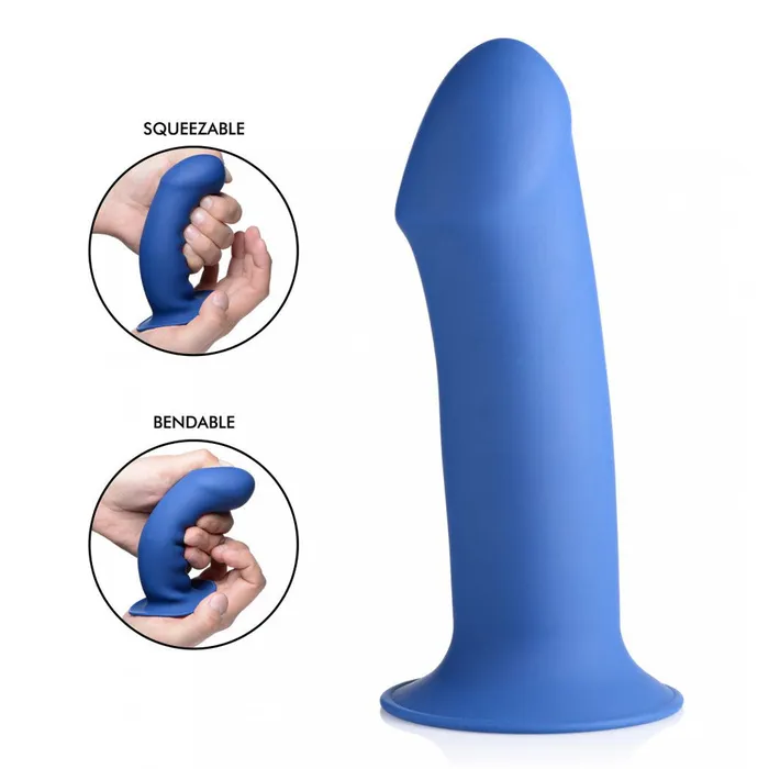 SqueezeIt Female Sex Toys Squeezable Thick Phallic Dildo