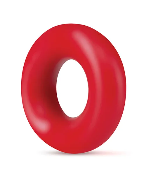 Stay Hard Donut Cock Rings 2 Pack Red Stay Hard Dildos