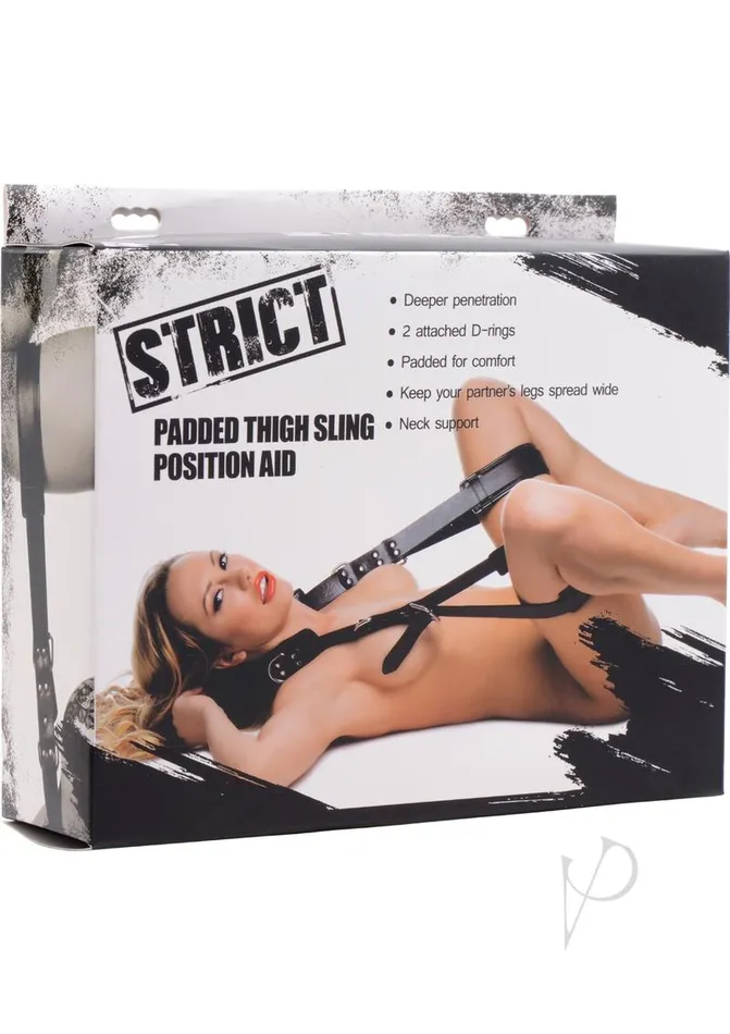 Strict Anal Strict Padded Thigh Sling Position Aid Black