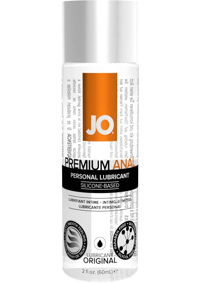 System Jo Anal JO Premium Anal Silicone Lubricant 2oz