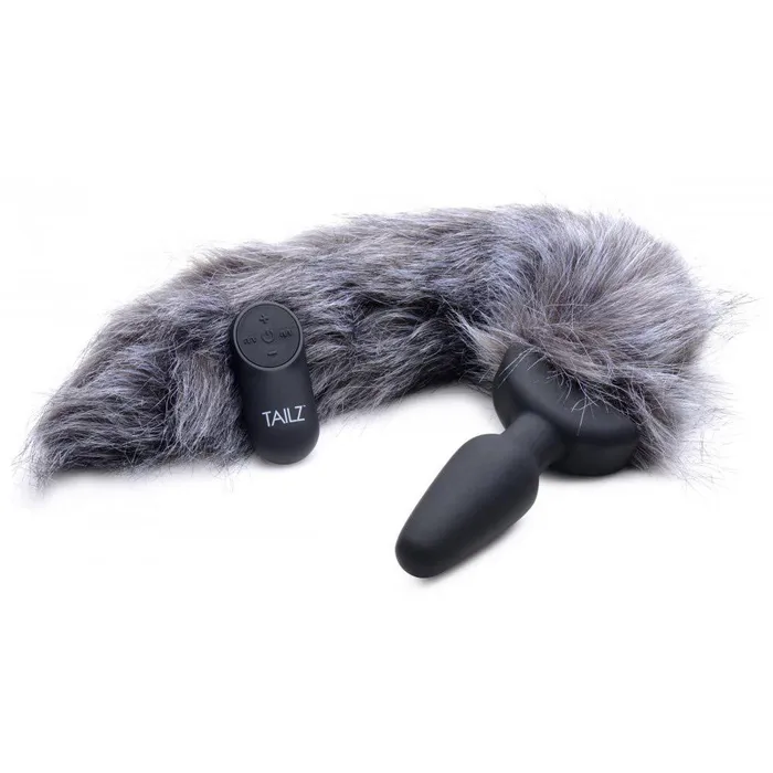 Tailz Remote Control Vibrating Fox Tail Anal Plug Male Sex Toys