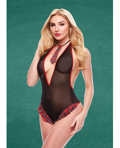 Teachers Pet Schoolgirl See Thru Crotchless Teddy wTie BlackRed SM Teachers Pet Anal Teachers Pet Schoolgirl See Thru Crotchless Teddy wTie BlackRed SM Teachers Pet Anal