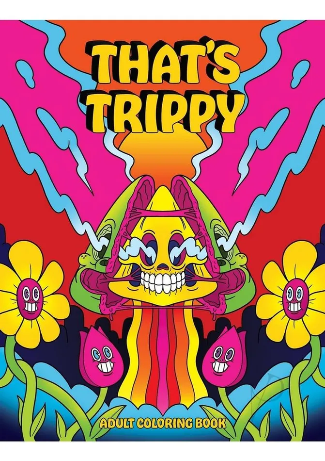 Thats Trippy Coloring Book Wood Rocket Vibrators