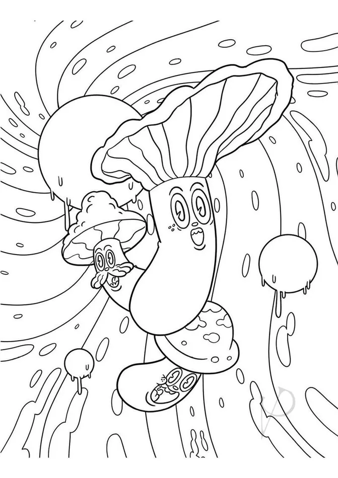 Thats Trippy Coloring Book Wood Rocket Vibrators Thats Trippy Coloring Book Wood Rocket Vibrators