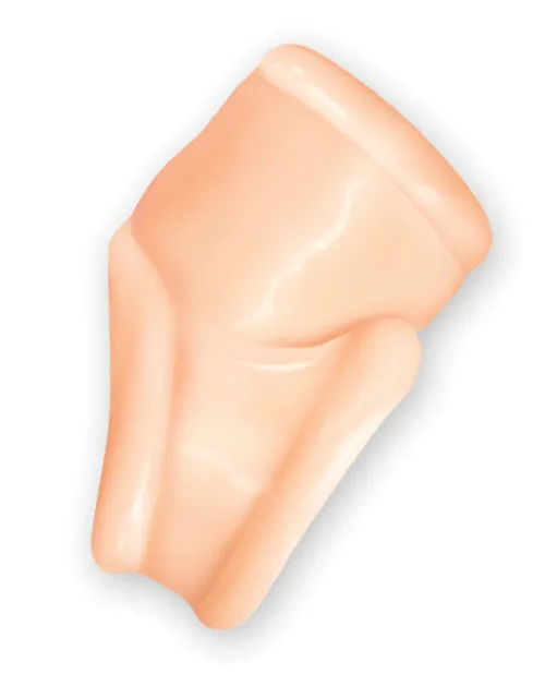 The 9s Dildos The 9s Base Boost Cock and Balls Sleeve Vanilla