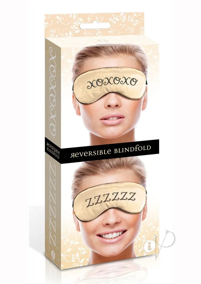 The 9s Dildos The 9s XOXOZZZ Satin Blindfold Tan