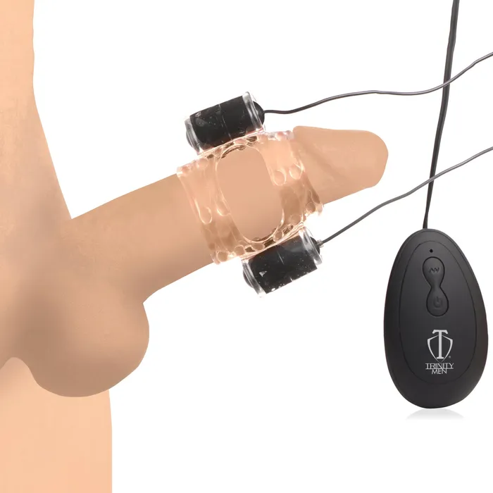 Trinity Men 20X Dual Vibrating Cock Teaser Female Sex Toys
