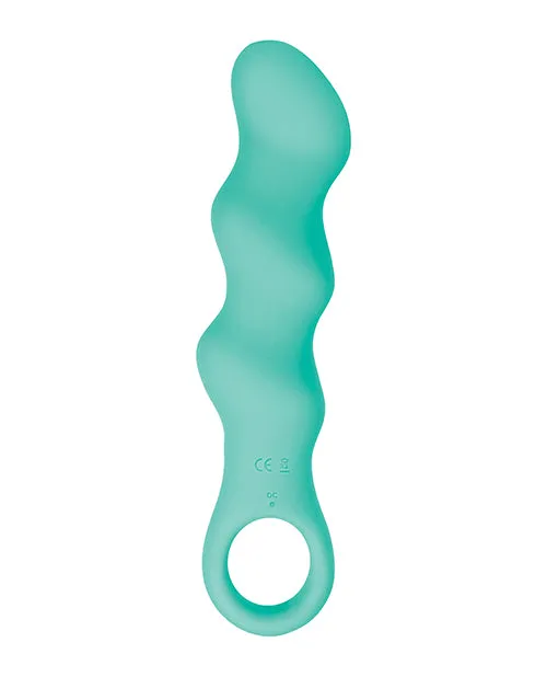 Triple Teaser Silicone Rechargeable Triple Motor Vibrator Aqua Evolved Female Sex Toys