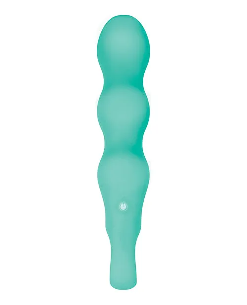 Triple Teaser Silicone Rechargeable Triple Motor Vibrator Aqua Evolved Female Sex Toys