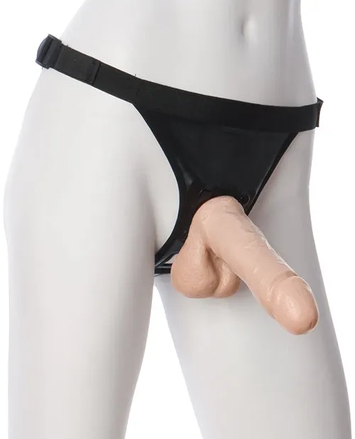 VacULock Realistic Dildo 6in Vanilla Vac U Lock Dildos VacULock Realistic Dildo 6in Vanilla Vac U Lock Dildos