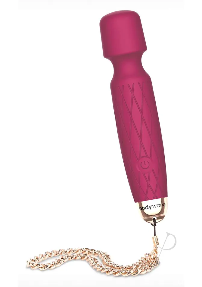 Vibrators Bodywand Luxe Mini Wand Rechargeable Silicone Wand Massager Pink Bodywand