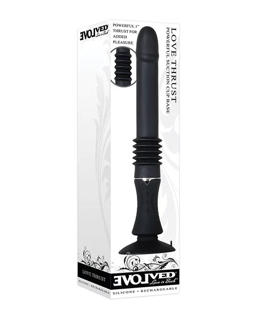 Vibrators Evolved Evolved Love Thrust Sex Machine Black Vibrators Evolved Evolved Love Thrust Sex Machine Black
