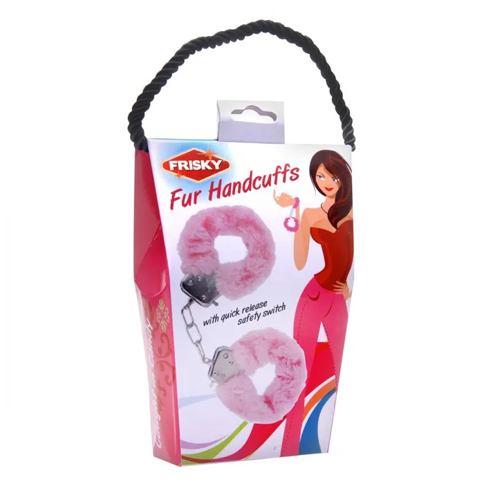 Vibrators Frisky Courtesan Handcuffs Pink