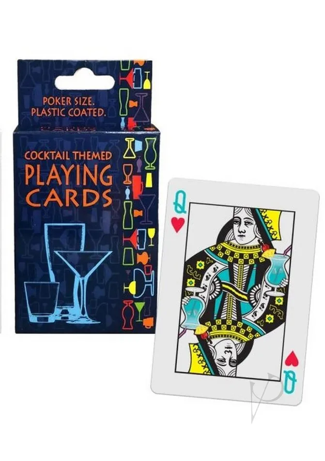 Vibrators Kheper Games Cocktail Themed Playing Cards