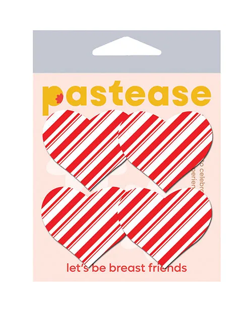 Vibrators Pastease Pastease Premium Holiday Petites Candy Cane Heart RedWhite OS Vibrators Pastease Pastease Premium Holiday Petites Candy Cane Heart RedWhite OS