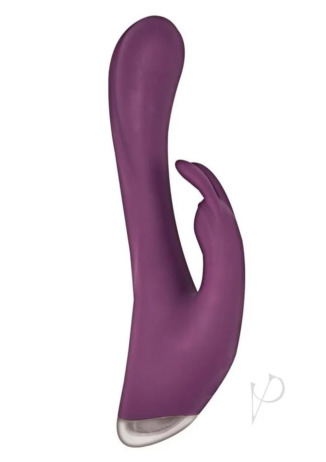 Vibrators Princess Bunny Tickler Rechargeable Silicone Rabbit Vibrator Purple Princess