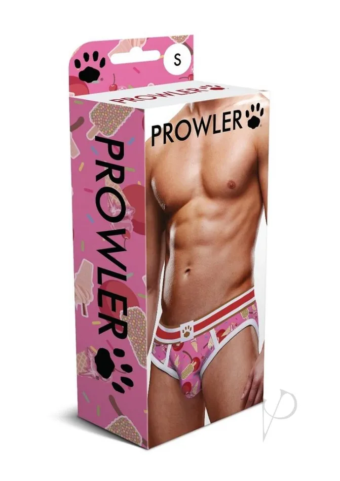 Vibrators Prowler Prowler Ice Cream Open Brief XLarge Pink
