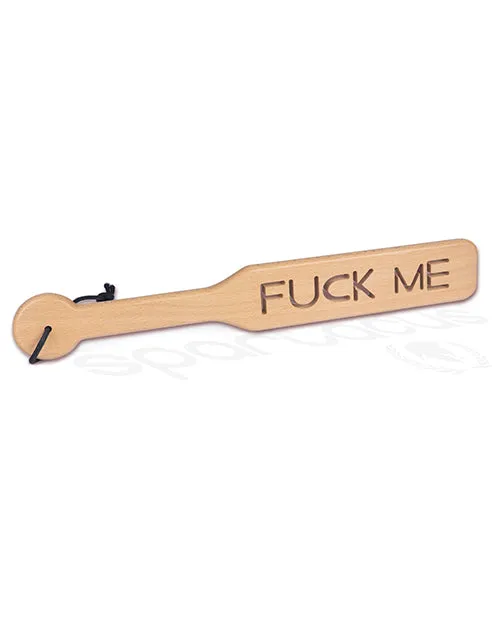 Vibrators Spartacus Zelkova Wood Paddle 375 cm Fuck Me Spartacus